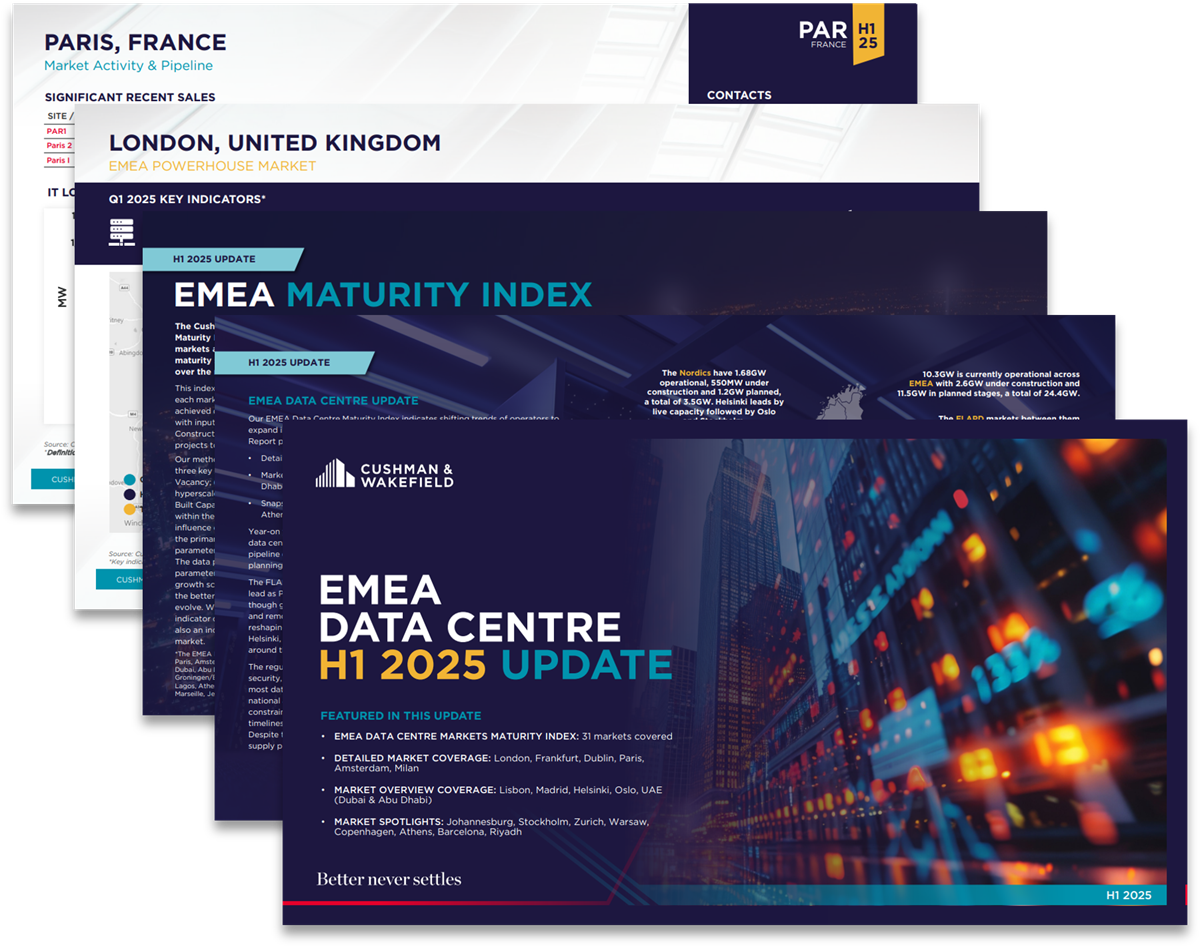 EMEA Data Center h1 2025 update