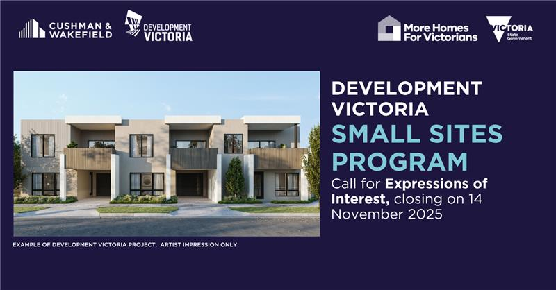 Development Victoria Small Sites Program