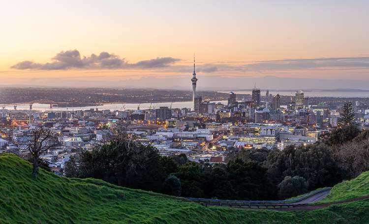 New Zealand cityscape