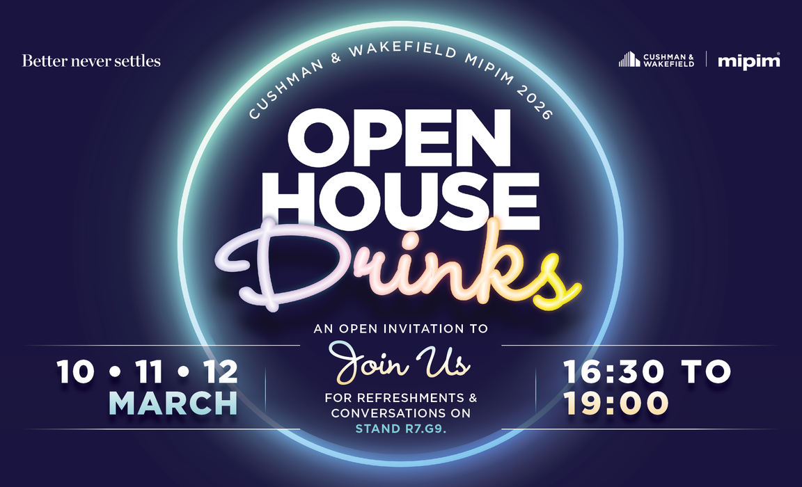 MIPIM 2026 - Open House Drinks Invite